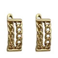 گوشواره زنانه مدل کارتیه ژوپینگ کد E016