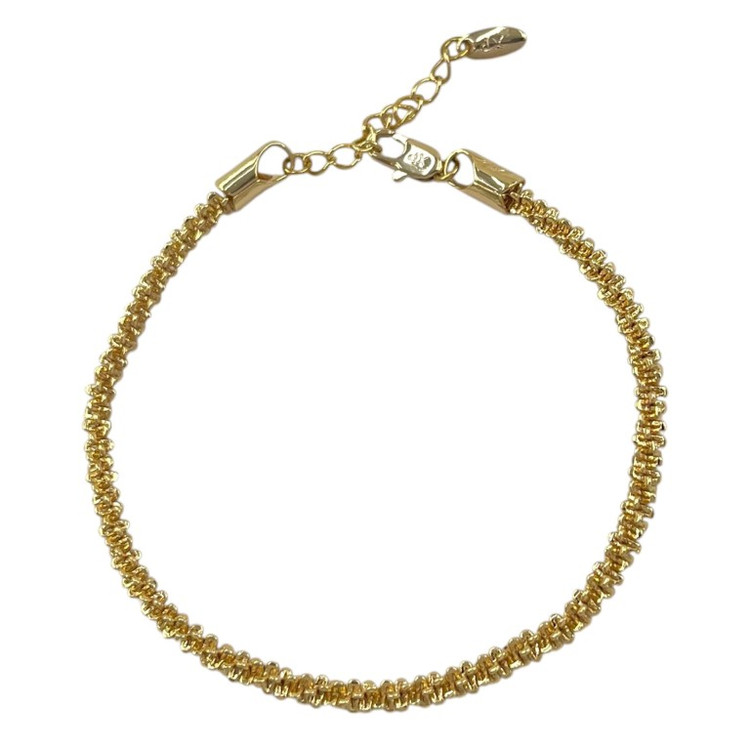 دستبند زنانه طرح طلا ژوپینگ مدل خاوریاری کد B053