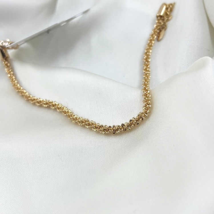دستبند زنانه طرح طلا ژوپینگ مدل خاوریاری کد B053