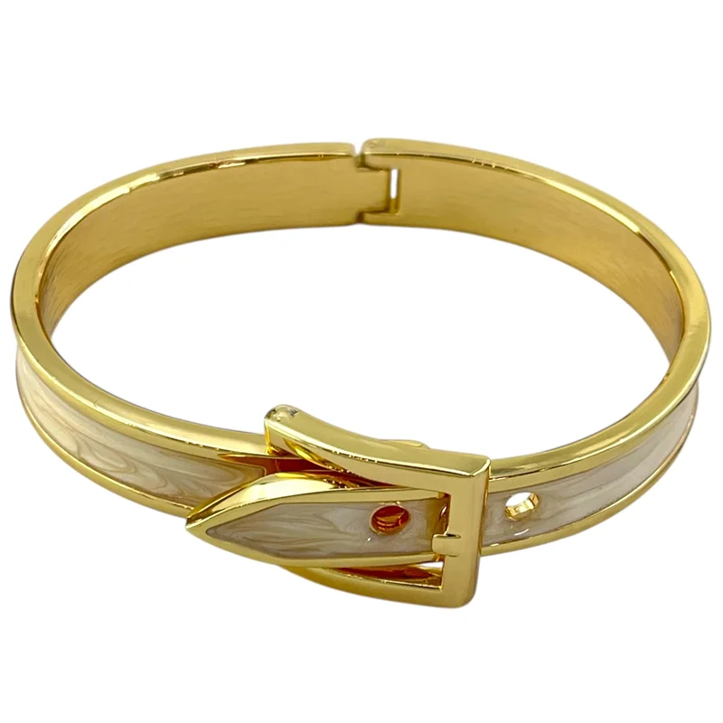 بنگل میناکاری مدل کمربندی کد B055