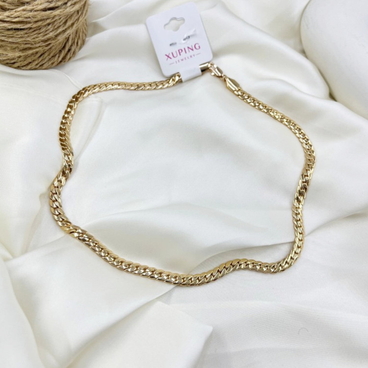 گردنبند زنانه طرح طلا ژوپینگ مدل کارتیه بافت کد N040
