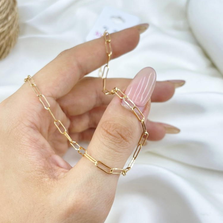 گردنبند زنانه طرح طلا ژوپینگ مدل آحری تیفانی کد N041